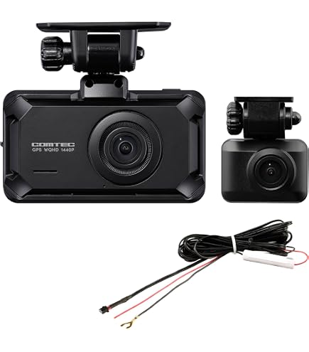 Amazon | 【セット買い】コムテック ドライブレコーダー ZDR-850R 360